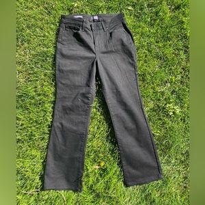 NWOT NYDJ Womens Size 10 Black High Rise Flare Denim Jeans